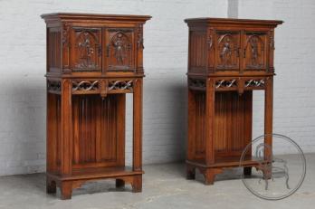 Антикварные поставцы (2 шт.) код. BE6069