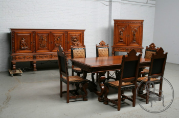 Старинный столовый гарнитур код. BE6115