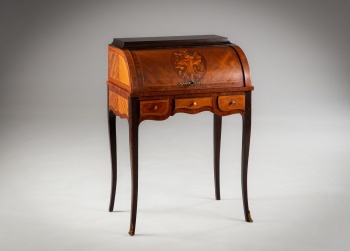 Антикварный французский секретер из красного дерева код. RM4150608