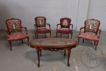 Антикварный комплект для гостиной код. BE43516