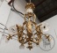 Антикварная бронзовая люстра код. BE4097150 фото 4