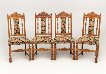 Старинный набор стульев (4 шт.) код. RM57451