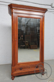 Антикварный шкаф с зеркалом код. BE6034