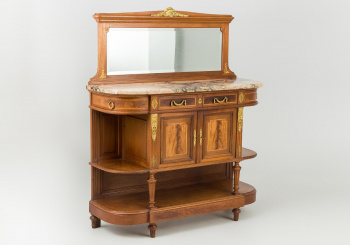 Антикварный комод с зеркалом код. RM29891