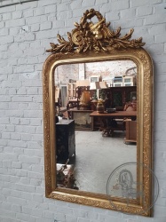 Антикварное зеркало в резной раме код. BE4097547