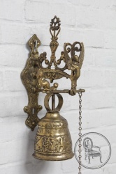 Старинный бронзовый колокольчик код. BE4097435