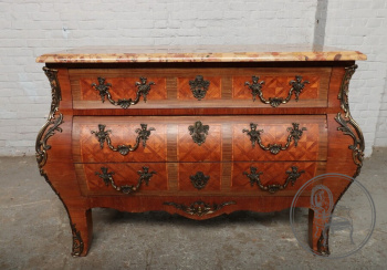 Антикварный комод с мраморной столешницей код. BE106933
