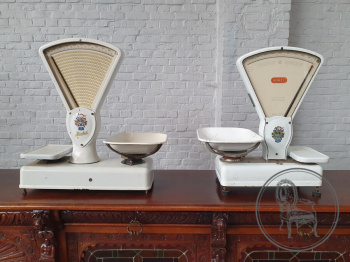 Старинные весы бельгийской компании Berkel (2 шт.) код. BE107185