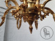 Старинная бронзовая люстра код. BE107056 фото 3