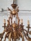 Антикварная бронзовая люстра на 12 рожков код. BE4165236 фото 1