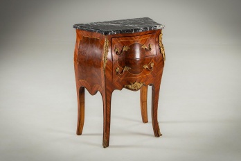 Старинный комод с мраморной столешницей и бронзовой отделкой код. RM4109108