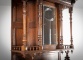Антикварный резной буфет с витражной дверцей код. RM4165758 фото 12