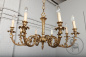 Антикварная люстра в рокайльном стиле на 8 рожков код. BE107094 фото 9