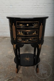 Старинный комод с росписью в ориентальном стиле код. BE4109142