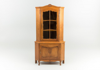 Старинный угловой посудный шкаф код. RM25085