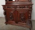 Антикварный дубовый буфет в охотничьем стиле код. BE4097211 фото 8