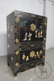 Старинный комод в стиле Шинуазри с росписью код. BE4097704