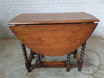 Антикварный раскладной стол в стиле Тюдор код. BE107415