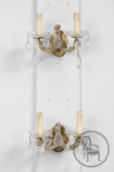 Бра старинные настенные (2 шт.) код. BE6541