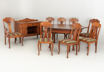 Старинный столовый гарнитур код. RM55438