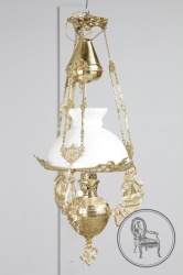 Старинная бронзовая люстра код. BE4097579