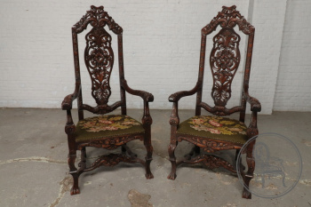Антикварные кресла (2 шт.) код. BE42446