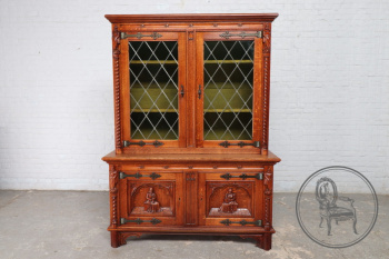 Антикварный книжный шкаф код. BE35616