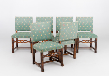 Старинный набор стульев (6 шт.) код. RM40384