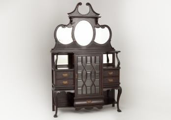 Антикварный комод с зеркалом в стиле модерн код. RM4099830