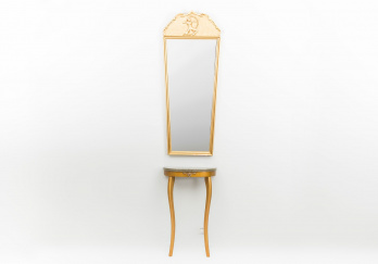 Старинное зеркало с консолью код. RM5378