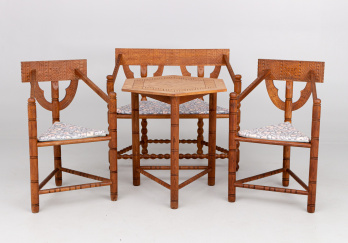 Антикварный столовый гарнитур код. RM40383