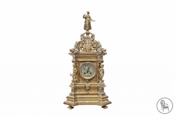 Антикварные каминные часы код. VS55452