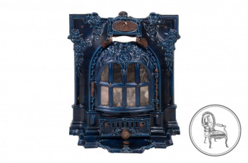 Антикварная чугунная печь код. VS6931