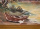 Старинная картина с лодкой и гусем код. RM4165113 фото 3