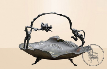 Антикварная ваза для фруктов код. VS1217