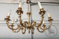 Антикварная люстра в рокайльном стиле на 8 рожков код. BE107094 фото 2