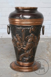 Антикварная медная подставка для зонтов код. BE107404