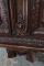 Антикварная витрина с сюжетной резьбой в античном стиле код. BE4097507 фото 9