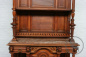 Антикварный буфет из ореха с открытыми верхними полками код. BE3259453 фото 1