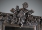 Старинное настенное зеркало в резной раме с бра код. RM4166785 фото 1