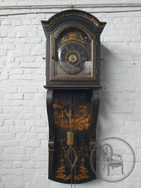 Антикварные французские часы с росписью в ориентальном стиле код.&nbsp;BE4165445