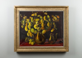 Старинная картина с астрами код. RM4165085