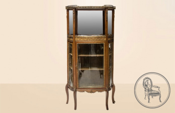 Антикварная витрина код. VS1485