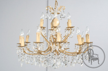Старинная люстра в стиле Мария-Терезия код. BE59068