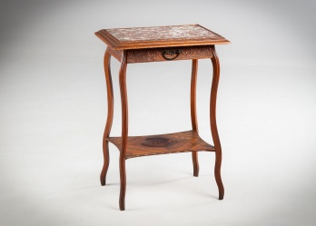 Антикварный ореховый консольный столик код. RM4151973