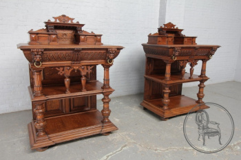 Антикварные поставцы (2 шт.) код. BE6958