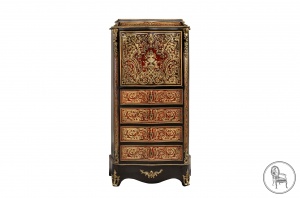 картинка Антикварный секретер салоне старинных вещей "Шебби" являющийся официальным дистрибьютором в России и Беларуси