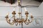Антикварная люстра в рокайльном стиле на 8 рожков код. BE107094 фото 1