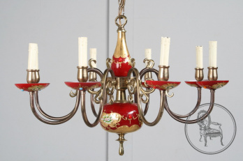 Старинная люстра из муранского стекла код. BE107634