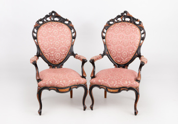 Антикварные кресла (2 шт.) код. RM39171